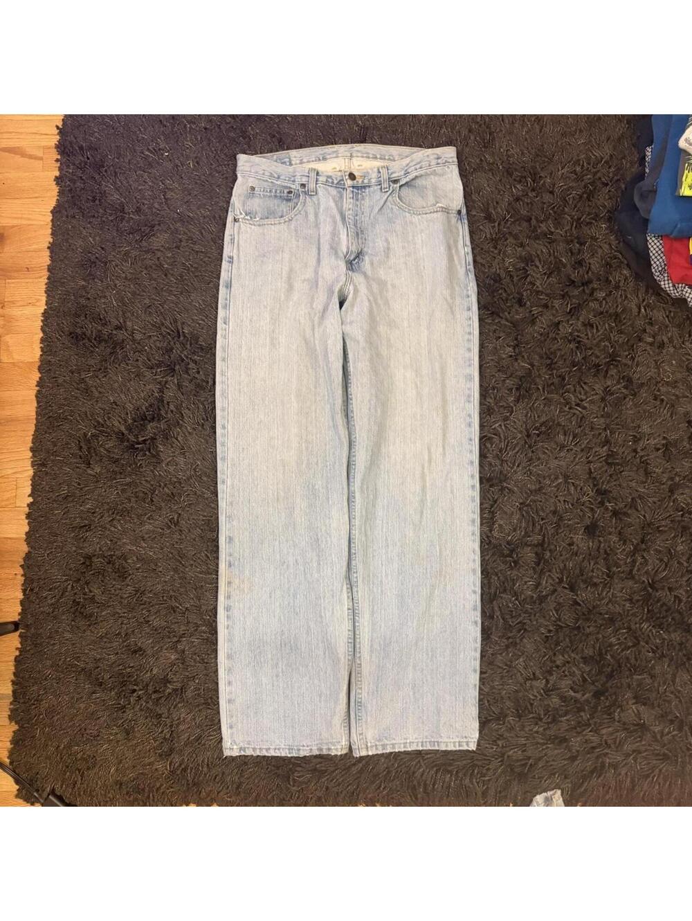 Arizona light wash baggy jeans